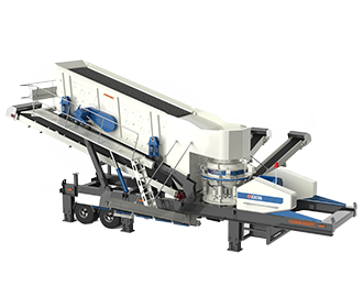 WHPS轮胎式移动圆锥文化传媒筛分站